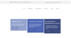 Desktop Screenshot of centroplastica.com.br